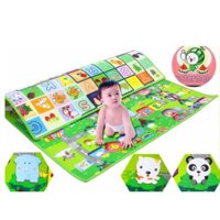 Thảm Maboshi 2 Lớp Nhiều Màu Cho Bé Tập Chơi - 1m8x2m - Hàn Quốc Mẫu Mới Nhiều Màu