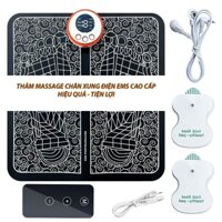 Thảm massage chân thông minh EMS MẪU MỚI - Thư giãn cơ bắp, giảm đau mỏi chân - Massage Chân Xung Điện - Massage EMS