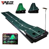 Thảm Mini Tập GOLF Có Định Tuyến PGM Adjustable Slope Putting Trainer - TL010, Thảm Tập Golf Tại Nhà