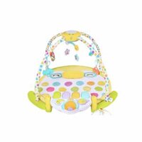 Thảm nằm cho bé sơ sinh chiếu đèn 3D Goodway Windmill Kick & Play Piano Gym