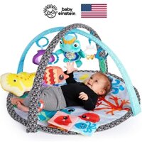 Thảm nằm chơi, thảm vận động cho bé Baby Einstein Sea Friends (USA) với đồ chơi treo kèm chú rùa phát nhạc và đèn LED