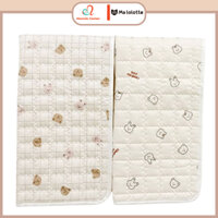 Thảm nằm điều hòa cho bé Malolotte 61x107cm, lót trải cũi thay bỉm Hàn Quốc - Monnie Center