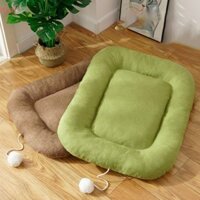 Thảm ngủ mèo NEDFS, Thảm tổ ấm cho thú cưng mềm mại thoải mái, thoáng khí chống mài mòn thực tế với thảm cũi chó bóng cho mọi mùa