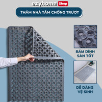 Thảm Nhà Tắm Thông Hơi Chống Trơn Trượt Cao Su PVC Thoát Nước Nhanh (43cm* 75cm) ET003 EZYHOME