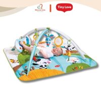 Thảm nhạc Tiny Love Kick & Play Gymini Farm cho bé sơ sinh, đồ chơi trẻ em thông minh - Monnie Kids