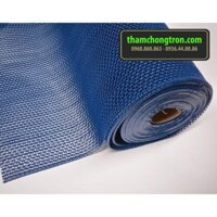 Thảm nhựa lưới chống trơn xanh dương khổ rộng 1.2m