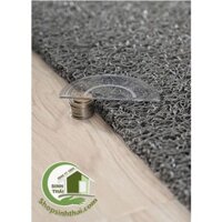Thảm nhựa rối sợi mì tôm - thảm rối surem lót sàn chống trơn trượt màu xám - [ 50cm x khổ 120cm ]