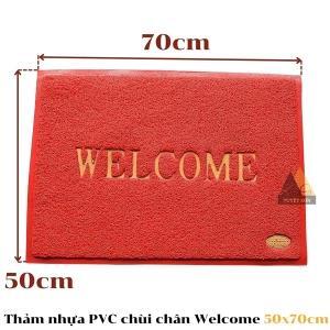 Thảm nhựa Welcome 50 x 70 cm