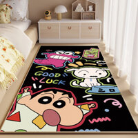 Thảm nhung pha lê phòng ngủ phòng trẻ em hoạt hình thảm đầu giường phòng học thảm sàn nhà phòng khách bàn giường trước thảm sàn