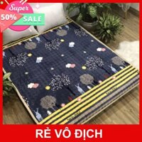 Thảm nỉ nhung trải giường trải sàn đa năng 3 lớp dày Mẫu 2020