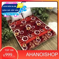 Thảm nỉ trải giường 1m2 hoa văn loại 1 mẫu (TNHV01)