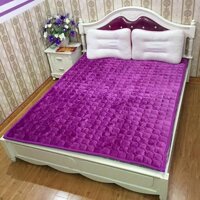 Thảm nỉ trải giường, đệm trải sàn bằng nhung(1,8mx2m)