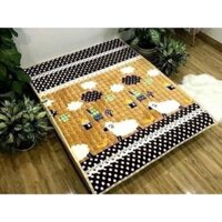 Thảm nỉ trải giường hoa văn, có chọn mẫu[1m8x2m]