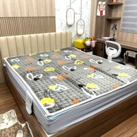 Thảm nỉ trải giường lông cừu cao cấp 3 lớp trải sàn mùa đông siêu ấm