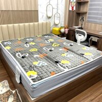 Thảm nỉ trải giường lông cừu cao cấp 3 lớp trải sàn mùa đông siêu ấm áp