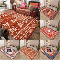 Thảm Nỉ Trải Sàn Bali Nhiều Phong Cách Trải Phòng Khách, Phòng Ngủ Sang Trọng - Đế Cao Su Chống Trơn