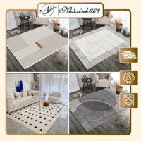 Thảm nỉ trải sàn, thảm bali Nhaxinh668 thảm decor phòng ngủ, phòng khách size 80cmx2m/1m2x1m6/1m4x2m/1m6x2m3/2mx3m