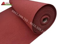 Thảm Nỉ Trải Sàn – Thảm Nỉ Lót Sàn Nhà Văn Phòng Sự Kiện Màu Đỏ Đô Dày 3mm