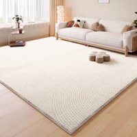 Thảm Phong Cách Gỗ Thảm Trải Sàn Giả Sofa Cashmere Phòng Khách Mẫu Mới Không Cần Chăm Sóc Thảm Lót Giường Dày Sang Trọng