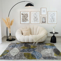 Thảm Phòng Khách Lông Sợi Ngắn Thổ Nhĩ Kỳ Họa Tiết Passion