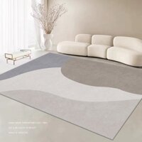 Thảm phòng khách phong cách Bắc Âu Trang trí phòng ngủ Thảm Trải Sàn Họa Tiết Morandi Trừu Tượng Phong Cách Bắc Âu