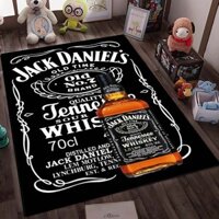 Thảm phòng khách và phòng ngủ tùy chỉnh của Jack Daniel là đồ trang trí sáng tạo khác nhau