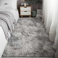 Thảm phòng ngủ cạnh giường chăn lông dài đầy đủ phòng khách sofa bàn cà phê chăn lưới đỏ trôi cửa sổ th