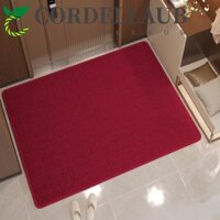 Thảm phòng tắm bằng vải lanh giả CORDELLAUB, Thảm trải sàn cho mèo thoáng khí đa năng, Thảm cửa nhà vệ sinh thoải mái dày chất lượng cao Đầu giường