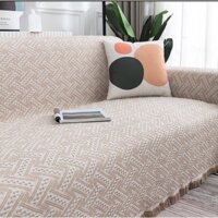 Thảm Phủ SOFA, Thảm TRANG TRÍ TÔNG TRẮNG NÂU KEM ĐX113