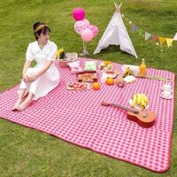 Thảm Picnic ,Dã Ngoại ,Du Lịch ,Cắm Trại ,Đi Phượt ,Khăn Trải Bàn ,...Chống Thấm Nước, Hoạ Tiết Caro Cao Cấp CT173A