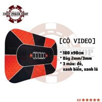 Thảm Poker cao su mặt nỉ trải bàn 10 chỗ chơi Pocker không số 120x60, 180x90cm (Nhanh Toàn Quốc) - 1996V Poker Shop