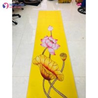 Thảm Qùy Lạy kích thước 250*70*0.5mm đi kèm quà tặng gồm gang tay miếng lót gối và lót tay ( kèm túi đựng thảm)