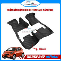 Thảm sàn ô tô 5D 6D xe 5 chỗ Toyota IQ năm 2010 form chuẩn