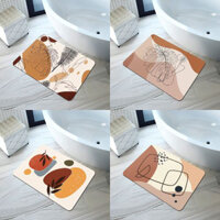 Thảm silicon 40x60cm, thảm nhà bếp, thảm nhà tắm, thảm trải sàn chống trơn trượt.