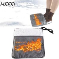 Thảm sưởi chân HEFEI, Tấm sưởi chân bằng điện 2 trong 1 sưởi ấm hai mặt, Máy sưởi ấm chân Tiết kiệm điện Đệm sưởi chân có thể giặt tiện lợi Phòng ngủ