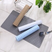 Thảm tắm LEOTA, có tấm hút Tấm lót phòng tắm vuông, Thảm bồn tắm Kết cấu lưới chống trượt Thảm trải sàn thoải mái Nhà vệ sinh