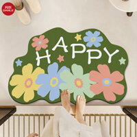 Thảm tắm thấm hoa Thảm bùn silicon chống trượt cho phòng tắm