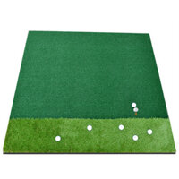 Thảm tập golf mini kích thước 50cm x 80cm tặng kèm tee cao su và bóng xốp