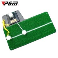 Thảm tập Golf Swing Mat chính hãng PGM tặng kèm tee cao su và bóng tập, chơi golf tại nhà swing golf