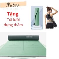Thảm tập GYM TPE cao cấp tặng kèm túi đựng - chống trơn trượt thấm hút mồ hôi tốt