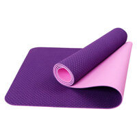 Thảm Tập Gym Và Yoga TPE 2 Lớp 6MM2L 6mm - Tím