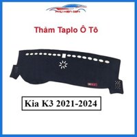 Thảm táp lô taplo Kia K3 2021-2022-2023-2024 chống nắng trang trí cho xe