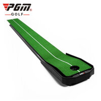 THẢM TẬP PUTT 1 LỖ ĐIỀU CHỈNH ĐỘ DỐC - PGM TL025 SLOPE ADJUSTABLE GOLF PUTTING MAT - Thảm cỏ