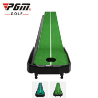 Thảm Tập Putting Điều Chỉnh Độ Dốc - PGM Slope Adjustable Golf Putting Mat - TL025 - Thảm cỏ Nylon