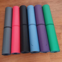 Thảm tập yoga cao cấp HATHA, chất liệu cao su PU, có định tuyến