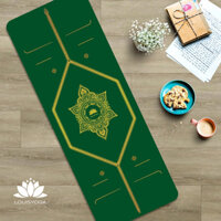 Thảm tập yoga cao su Asana LOUIS, định tuyến