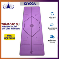Thảm tập yoga cao su bề mặt phủ PU cao cấp