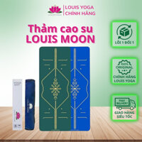 Thảm tập yoga cao su non LOUIS MOON chống trơn trượt