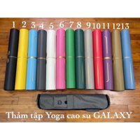 Thảm tập Yoga cao su PU định tuyến & KÈM TÚI - HÀNG CÓ SẴN