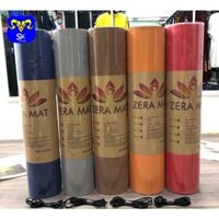 Thảm tập yoga chống trượt, Thảm tập yoga ZERA MAT tpe 2 lớp 6mm - 8mm chuẩn HÀNG VIỆT NAM cao cấp